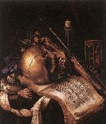 Renard Emile Vanitas oil on canvas